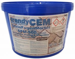 zementärer fugenmörtel